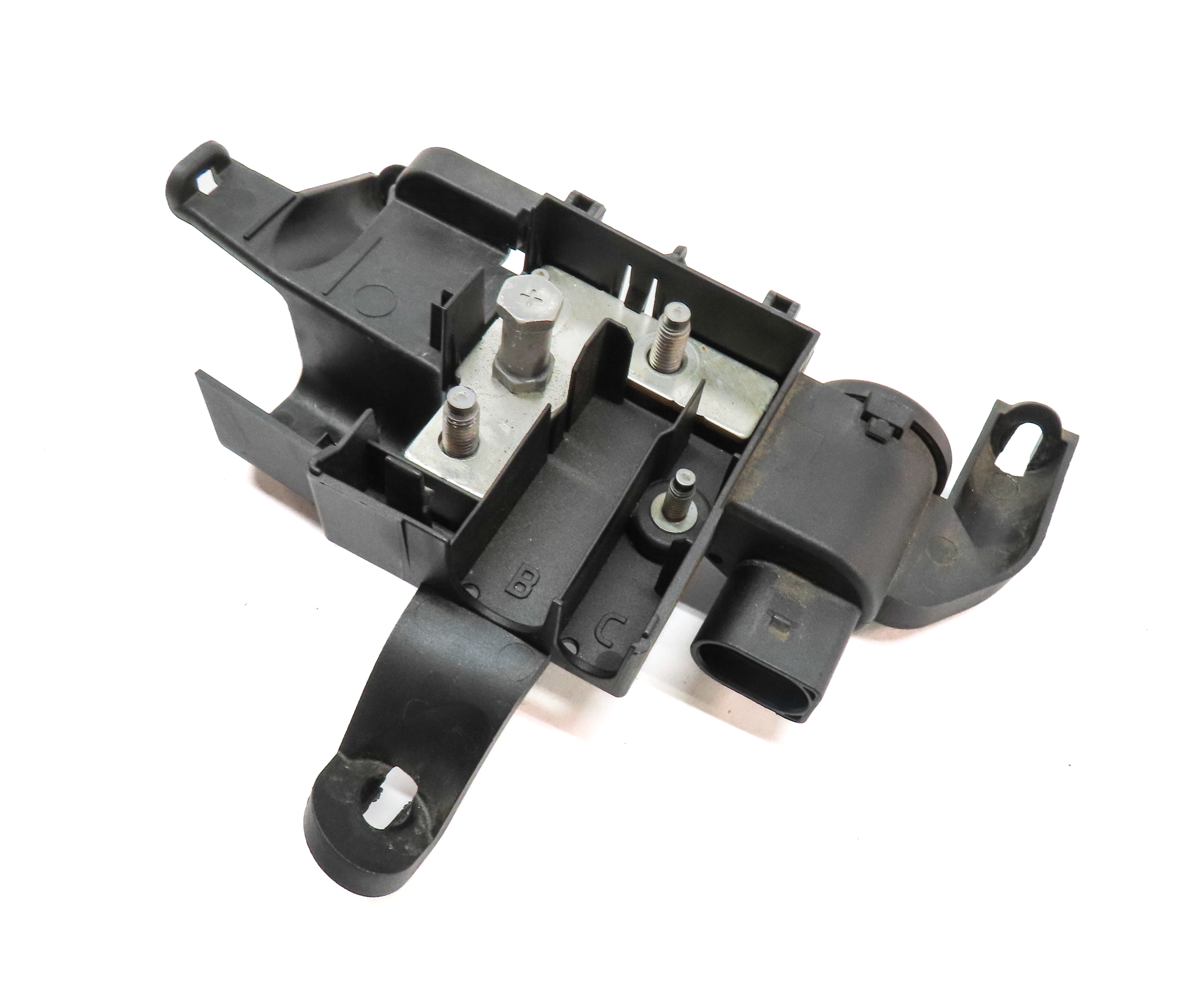 2019 AUDI Q7 (4M) POSITIVE BATTERY TERMINAL POWER JUNCTION FUSE PLATE — exact item pictured